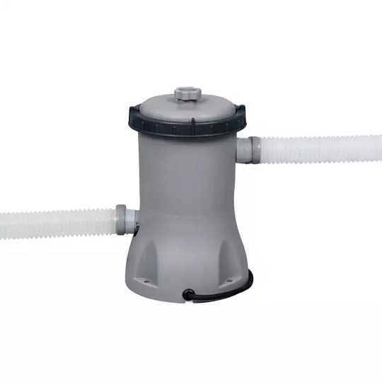 Бассейн каркасный Bestway, 427х250х100 см, Power Steel, 56714BW, фильтр-насос, лестница, тент, 7250 л, поплавок-дозатор