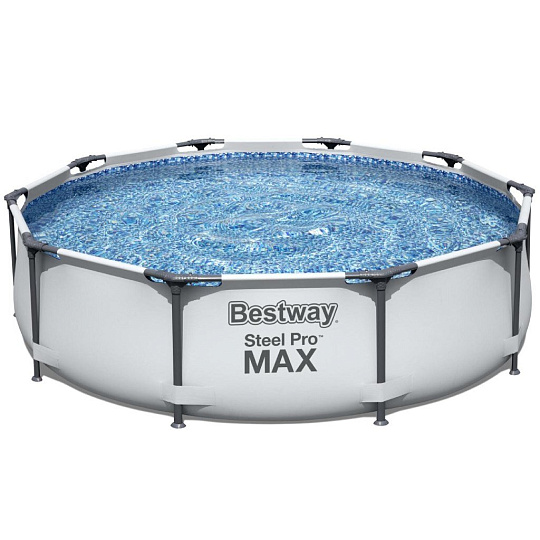 Бассейн каркасный Bestway, 305х76 см, Steel Pro Max, 56408, фильтр-насос, 4678 л