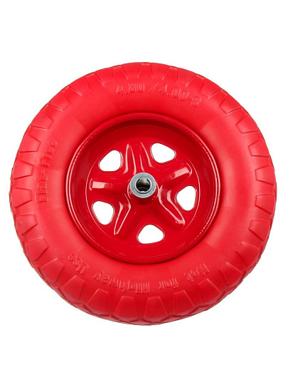Колесо полиуретан PU, D 85, 4.80-4.00-8, втулка D20 мм