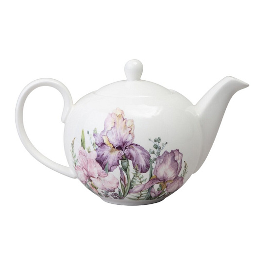 Чайник заварочный фарфор, 1.1 л, Lefard, Irises, 425-153