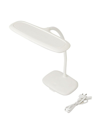 Светильник настольный вращение 360, с USB, белый, Rexant, Baoli, 75-0222