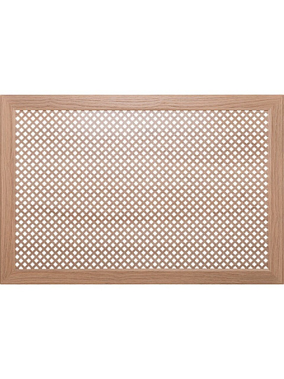 Экран для радиатора, МДФ, 900х600 мм, дуб скандинавский DE LUXE, Глория, Стильный Дом