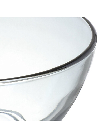 Салатник стекло, круглый, 2 шт, 15.8х7.8 см, Черное море, Glasstar, RNBS1449