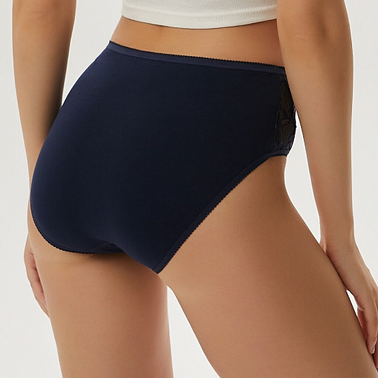 Трусы для женщин, Minimi, слипы, темно-синие, 2XL, 52, BO242