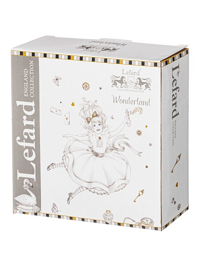 Салатник фарфор, круглый, 18х5.5 см, подарочная упаковка, Wonderland, Lefard, 590-534