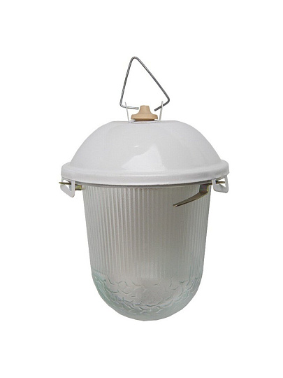 Светильник General Lighting Systems, НСП 02-100-001.01, 100 Вт, E27, на 1 лампочку, IP54, 24.6х24.6х17.2 см, без решетки, 437821