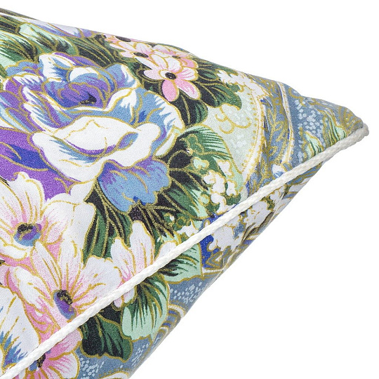 Подушка 50 х 70 см, пух 10%, перо 90%, Эконом, чехол 100% хлопок, кант, средняя, Belashoff, ППВ 1 - 3