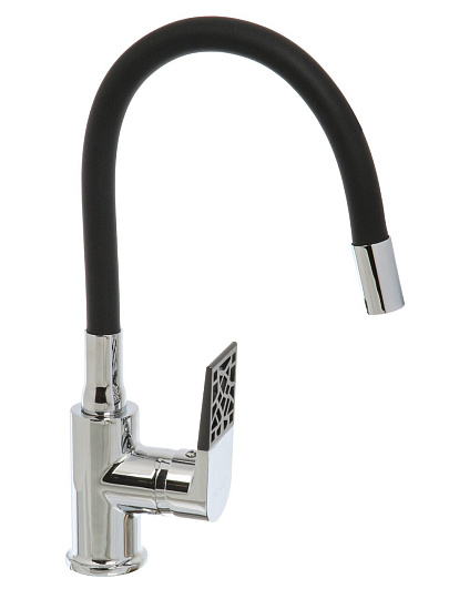 Смеситель для кухни, Aqwin, с картриджем, черный, A40236-6