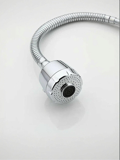 Смеситель для кухни, Frap, гибкий излив, с картриджем, хром, F43701-B
