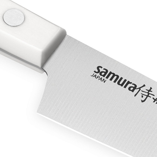 Нож кухонный Samura, Harakiri, универсальный, нержавеющая сталь, 12 см, рукоятка ABS пластик, SHR-0021W/K