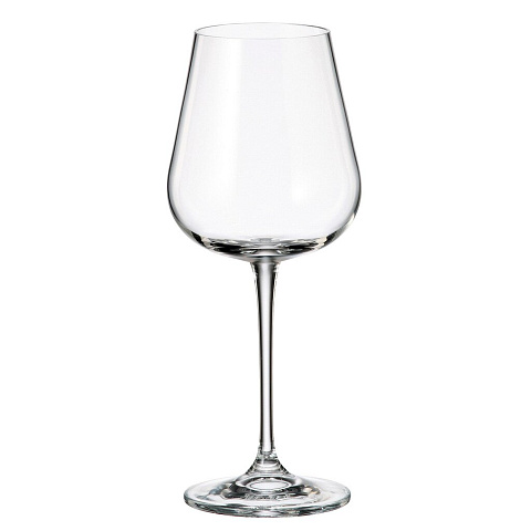 Бокал для вина, 450 мл, стекло, 6 шт, Bohemia, Amundsen/Ardea, 24543 1SF57/450