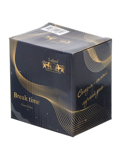 Кружка фарфор, 400 мл, Break Time, Lefard, 756-345