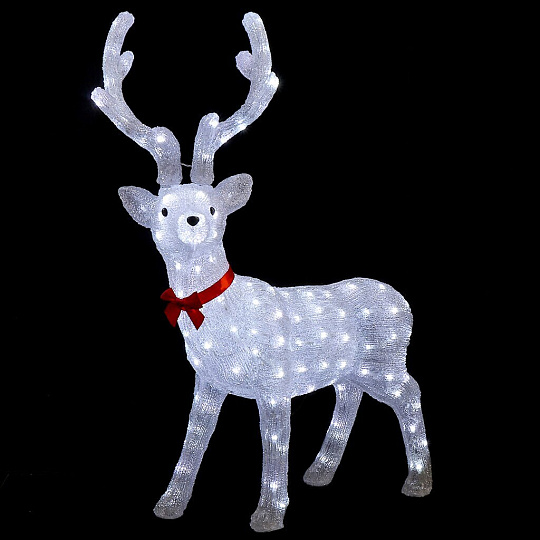 Фигурка декоративная полимер, Олень, 100 см, 150 LED, 220В, Y4-7438