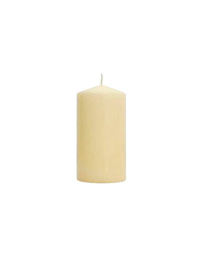 Свеча декоративная, 10х5 см, колонна, Bartek Candles, Бежевая