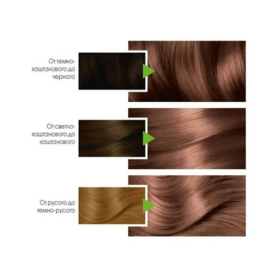 Краска для волос, Garnier, Color Naturals, 6.25, шоколад, 110 мл