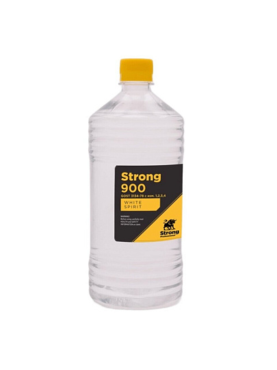 Уайт-спирит Strong 900, 1 л, Нефтехимик, УССГ1000, ГОСТ
