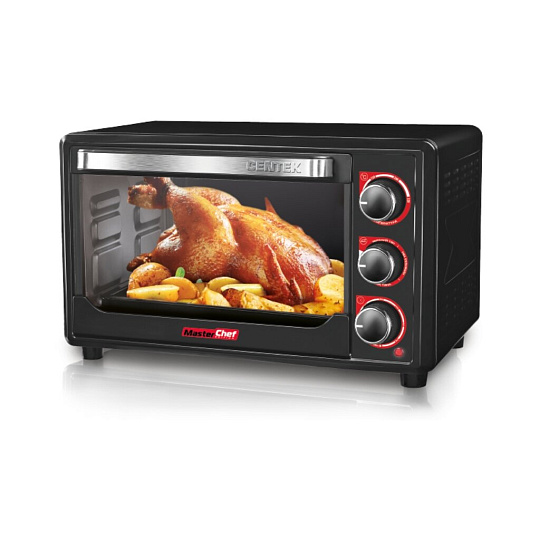 Духовка электрическая, Centek, CT-1537-30, 30 л, 1600 Вт, черная