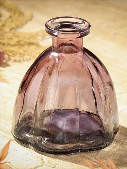 Ваза стекло, настольная, 11х10 см, Y6-10003
