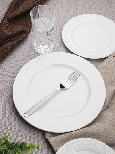 Вилка нержавеющая сталь, 3 предмета, столовая, Daniks, Fora