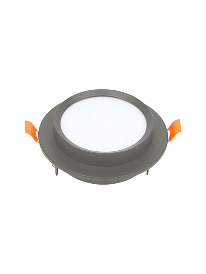 Светильник встраиваемый Бинар, GX53, круглый, графит, General Lighting Systems, GCL-GX53-H38