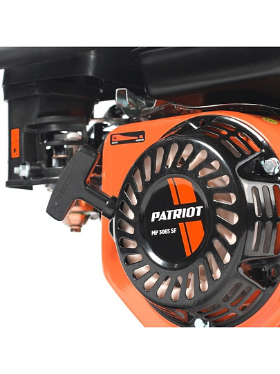 Мотопомпа бензиновая Patriot, 3 '', 5150 Вт, глубина погружения 7 м, максимальный напор 30 м, 65 м³/ч, 3065 SF