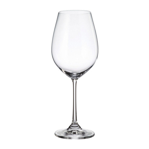 Бокал для вина, 650 мл, стекло, 6 шт, Bohemia, Columba, 91L/1SG80/0/00000/650-662