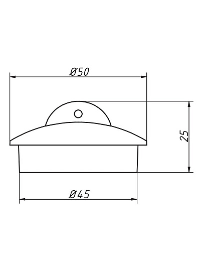 Пробка для ванны Orio, ПВХ, 1 1/2 '', А-4178