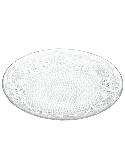 Тарелка десертная, стекло, 19.4 см, круглая, Lacy, Pasabahce, 10528SLB