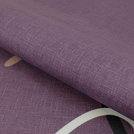 Постельное белье 2-спальное, простыня 180х220 см, 2 наволочки 50х70 см, пододеяльник 175х215 см, Teodora, ранфорс, Дашери 4706-1+4706-а1