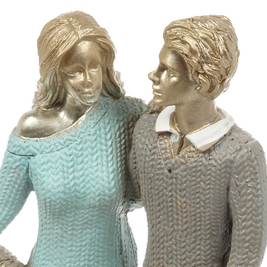 Фигурка декоративная полистоун, Семья, 12х6х22.5 см, A020256