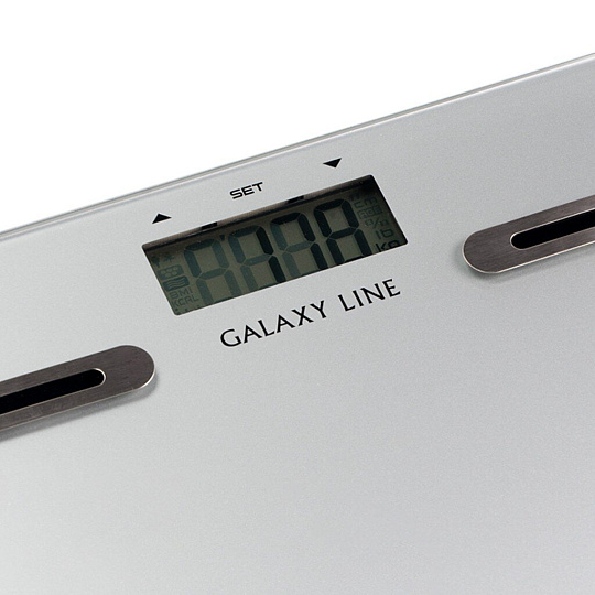 Весы напольные электронные, Galaxy Line, GL 4855, стекло, до 150 кг, многофункциональные