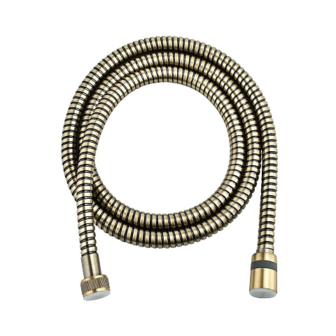 Шланг душевой двухзагибный 1,5 м, TURN-FREE, латунный, бронза., LEMARK, LE8037B-Bronze