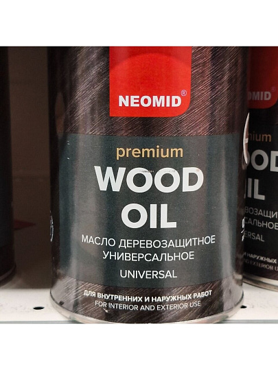 Масло Neomid, Premium, деревозащитное, бесцветное, 0.75 л