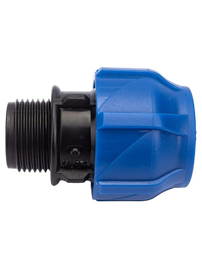 ПНД муфта d25х3/4", наружная резьба, соединительная, Valfex