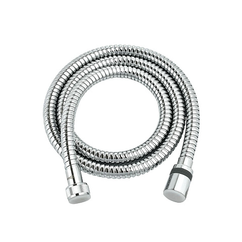 Шланг душевой, сталь, 120 см, двухзагибный, хром, Lemark, Turn-free, LE8047S
