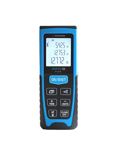 Дальномер лазерный, 0.05-50 м, Instrumax, Sniper 50 Plus, IM0116
