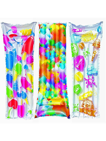 Матрас для плавания 183х69 см, Bestway, Яркий, 44033, в ассортименте