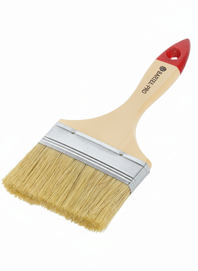 Кисть плоская, Bartex, Стандарт, 100 мм, 4 '', рукоятка дерево, 1117140