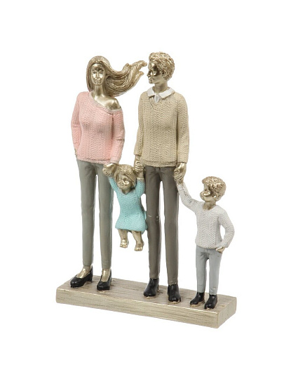 Фигурка декоративная полистоун, Семья, 18х5.5х26 см, A020254