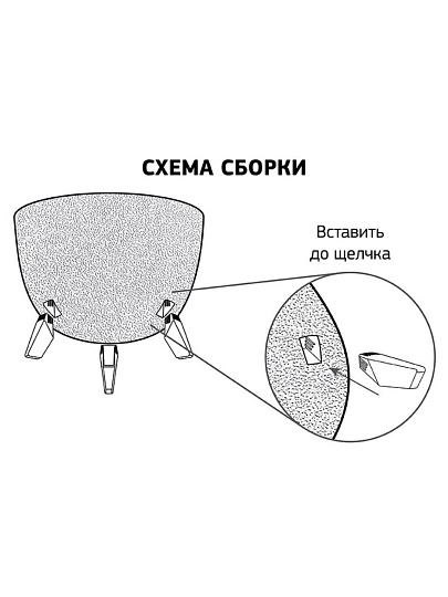 Кашпо пластик, 12 л, 35х25.5 см, графит, Idea, Флориан, М 3187