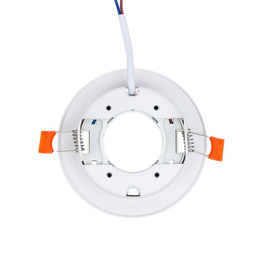 Светильник встраиваемый Вега, GX53, круглый, белый, General Lighting Systems, GCL-GX53-H38