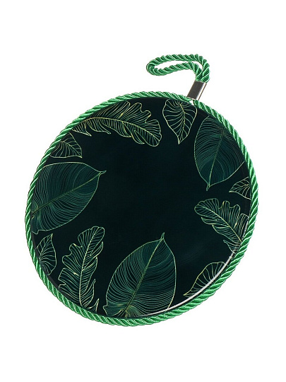Подставка под горячее, керамика, 16 см, зеленая, Emerald, Y4-7364