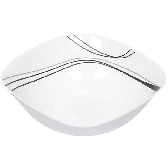 Салатник стеклокерамика, квадратный, 20х6.5 см, 1.2 л, Токио, Daniks, FFW-90-K1306-2/NFW90T
