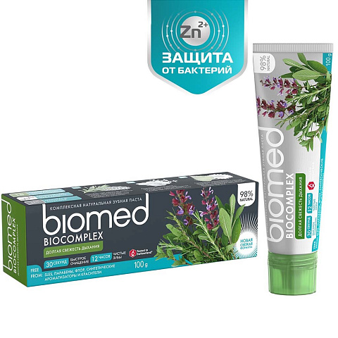 Зубная паста Biomed, Биокомплекс, 100 г
