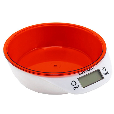 Весы кухонные электронные, пластик, Irit, IR-7117, чаша, точность 1 г, до 5 кг