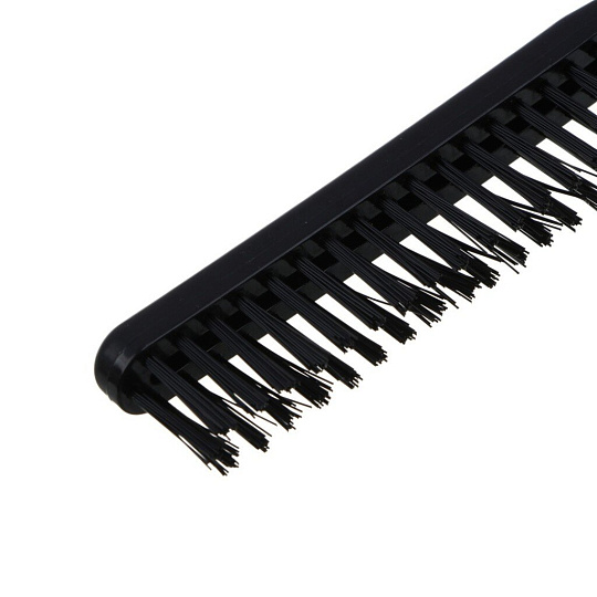 Расческа складная, 21х2.8 см, пластик, нейлон, в ассортименте, ЮниLook, 319-212