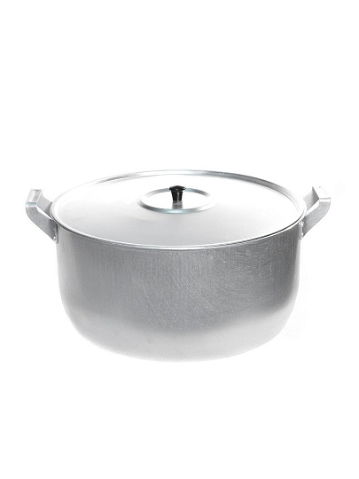 Кастрюля алюминий, 15 л, крышка алюминий, Scovo, МШ-006