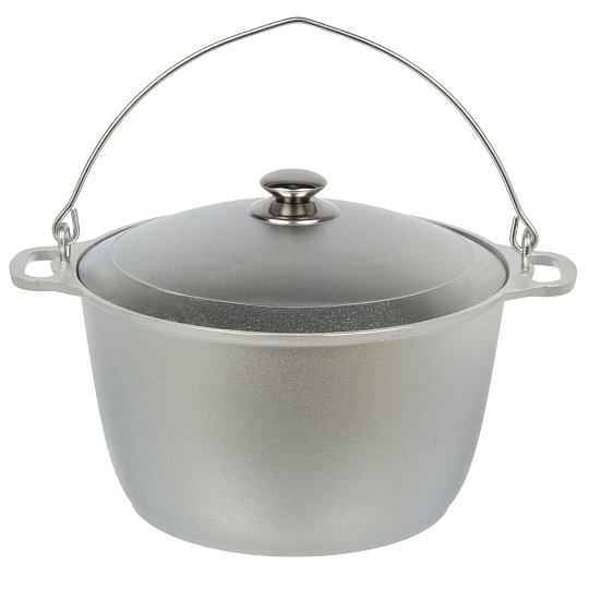 Котелок походный алюминий литой, 10 л, Kukmara, КП100