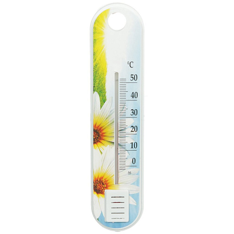 Термометр комнатный, П-1 Цветок, в ассортименте, П-1
