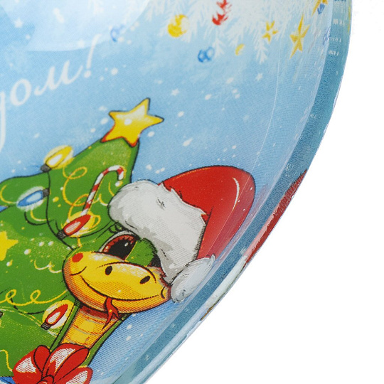 Подставка для ложки, стекло, 8x23.5 см, Daniks, Символ Года 2025-2